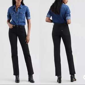 Levis Womens 314 Shaping Straight Stretch Jeans